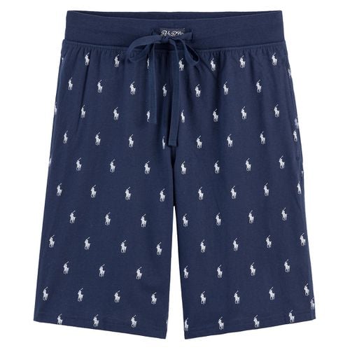 Pantaloncini pigiama elasticizzati con stampa pony - POLO RALPH LAUREN - Modalova