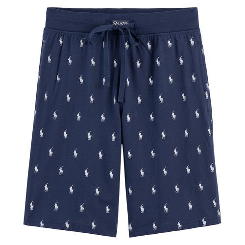 Pantaloncini Pigiama Elasticizzati Con Stampa Pony Uomo Taglie M - polo ralph lauren - Modalova