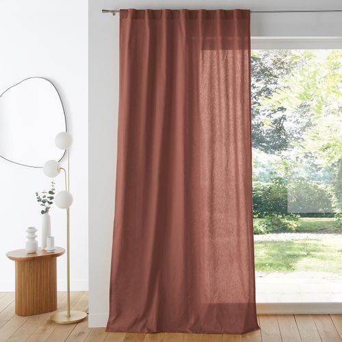 Tenda Cotone Finitura Patte Nascoste, Scénario Taglie 180 x 135 cm - la redoute interieurs - Modalova