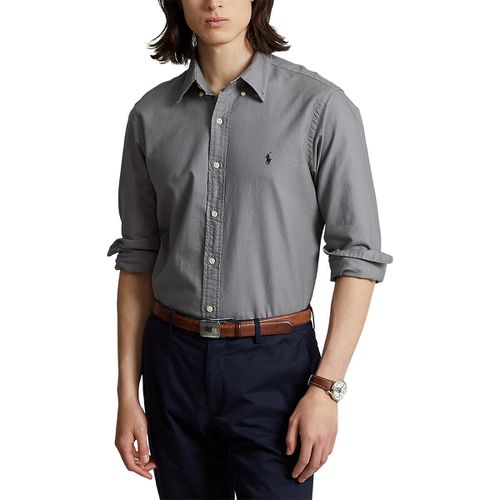 Camicia dritta garment dyed - POLO RALPH LAUREN - Modalova