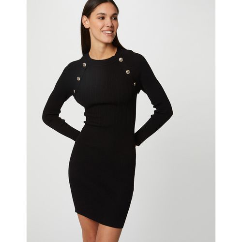 Abito Pull In Fine Maglia, Girocollo Donna Taglie L - morgan - Modalova