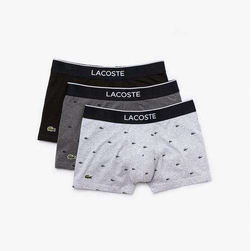 Confezione Da 3 Boxer Uomo Taglie L - lacoste - Modalova