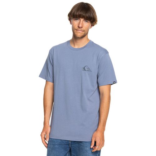 T-shirt maniche corte girocollo con piccolo logo - QUIKSILVER - Modalova