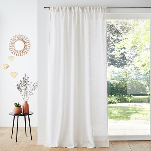 Tenda Con Bordo Arricciato, Nyong Taglie 250 x 140 cm - la redoute interieurs - Modalova