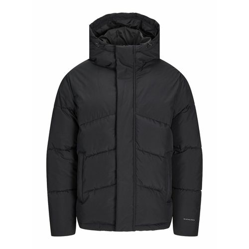 Piumino Con Cappuccio Nero Uomo Taglie L - jack & jones - Modalova