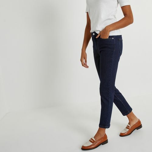 Jeans Slim Cropped, Vita Alta Donna Taglie 34 (FR) - 38 (IT) - la redoute collections - Modalova