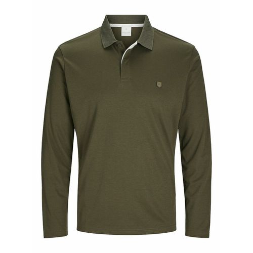 Polo maniche lunghe dritta - JACK & JONES - Modalova