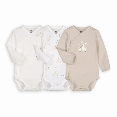 Confezione Da 3 Body Nascita Prematuro-4 Anni Taglie 0 mesi - 50 cm - la redoute collections - Modalova