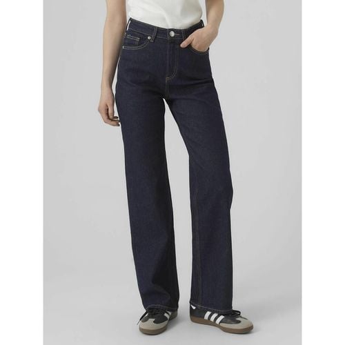 Jeans Larghi, Vita Alta Donna Taglie W25 L30 (US) - 38 (IT) - vero moda - Modalova