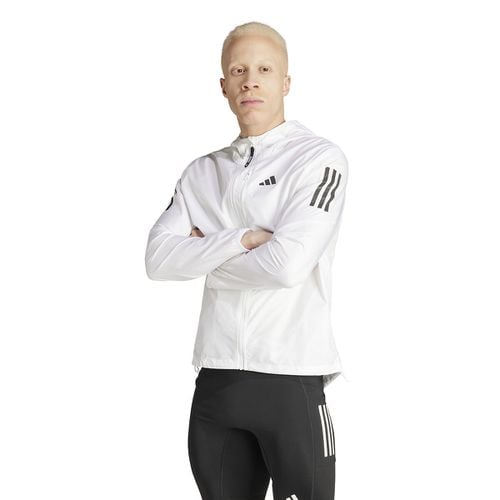 Giacca Da Running Piccolo Logo E 3 Bande Uomo Taglie XS - adidas performance - Modalova