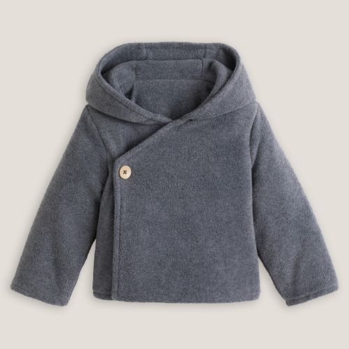 Gilet Con Cappuccio Con Bottoni 0 Mesi-2 Anni Taglie 1 mese - 54 cm - la redoute collections - Modalova