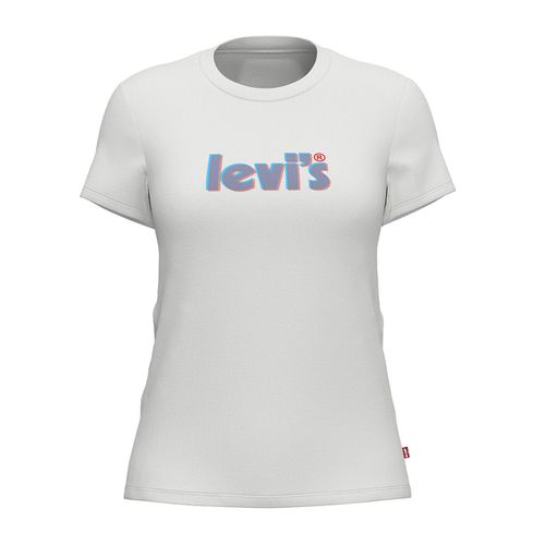 T-shirt Girocollo, Logo Davanti Donna Taglie XS - levi's - Modalova