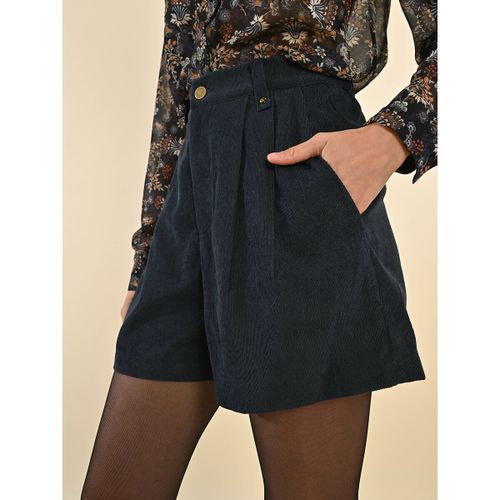 Shorts In Velluto A Coste Donna Taglie L - molly bracken - Modalova