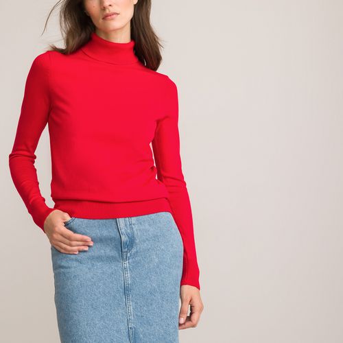 Maglione Basico, Collo A Dolcevita Donna Taglie L - la redoute collections - Modalova