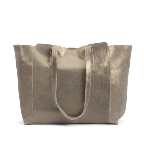 Borsa tote in pelle iridescente - LA REDOUTE COLLECTIONS - Modalova