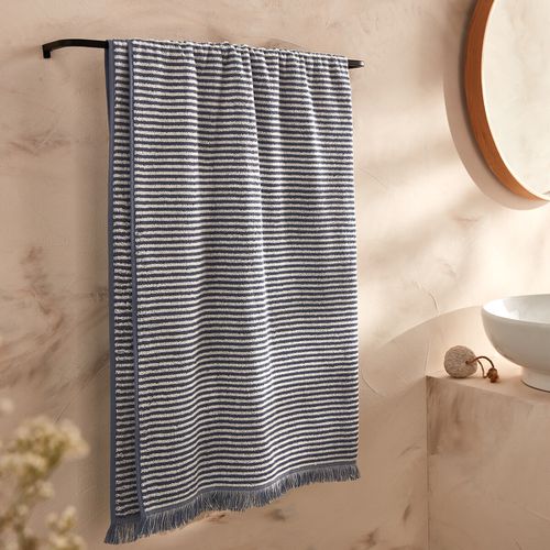 Maxi Telo Da Bagno Spugna A Righe Malo Taglie 100 x 150 cm - la redoute interieurs - Modalova