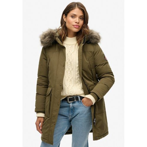 Parka con cappuccio pelliccia sintetica Everest - SUPERDRY - Modalova