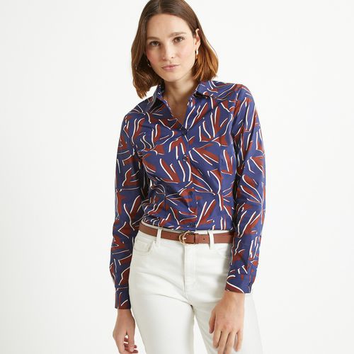 Camicia, Stampa Geometrica, Maniche Lunghe Donna Taglie 38 (FR) - 42 (IT) - anne weyburn - Modalova