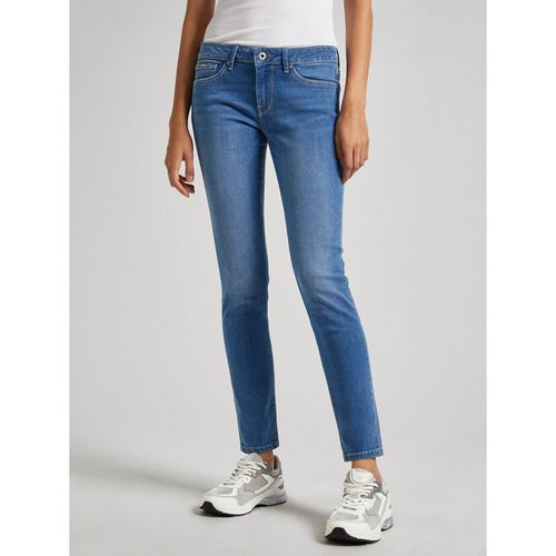 Jeans Skinny, Vita Bassa Donna Taglie W28 L30 (US) - 42 (IT) - pepe jeans - Modalova