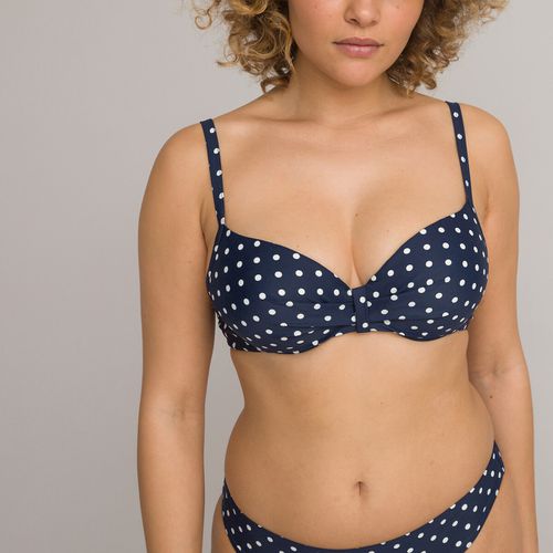 Reggiseno Per Bikini Imbottito, Fantasia A Pois Donna Taglie 2 C - la redoute collections - Modalova