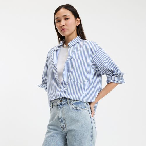 Camicia in cotone a righe, Signatures MARLÈNE - LA REDOUTE COLLECTIONS - Modalova