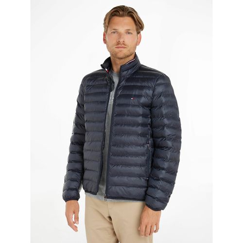 Piumino leggero collo alto compattabile - TOMMY HILFIGER - Modalova