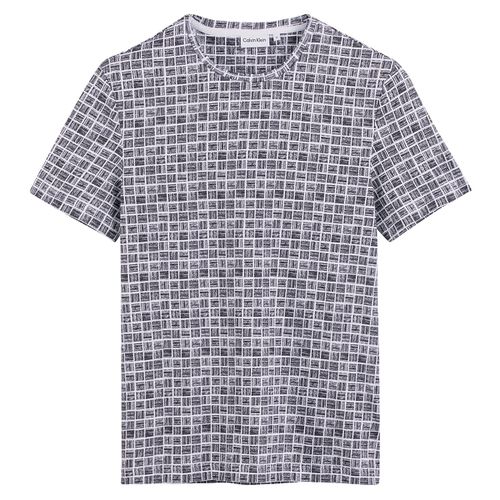 T-shirt Girocollo Stampa Allover Uomo Taglie L - calvin klein - Modalova