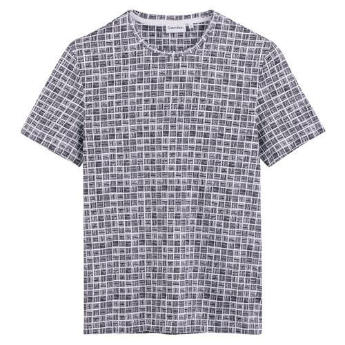 T-shirt girocollo stampa allover - CALVIN KLEIN - Modalova