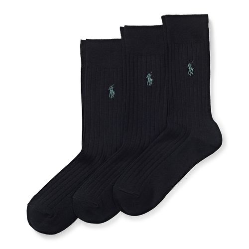 Confezione Da 3 Paia Di Calze Alte Uomo Taglie 39/42 - polo ralph lauren - Modalova