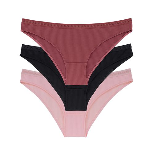 Confezione Da 3 Slip Brasiliani Tiffany Donna Taglie XS - dorina - Modalova