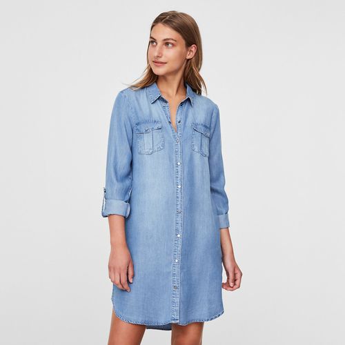 Abito Camicia In Denim Donna Taglie XL - vero moda - Modalova