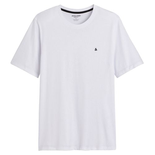 T-shirt Girocollo, Logo Al Petto Uomo Taglie S - jack & jones - Modalova