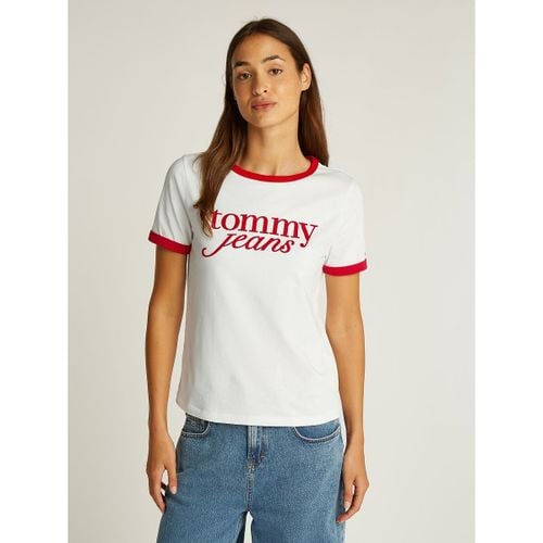 T-shirt a maniche corte - TOMMY JEANS - Modalova