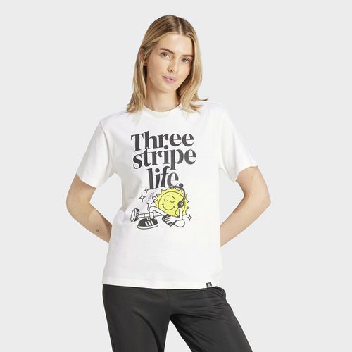 T-shirt Graphic Positivity Donna Taglie L - adidas sportswear - Modalova