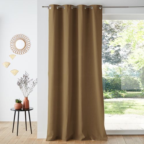 Tenda Lino/cotone Occhielli, Taïma Taglie 350 x 150 cm - la redoute interieurs - Modalova