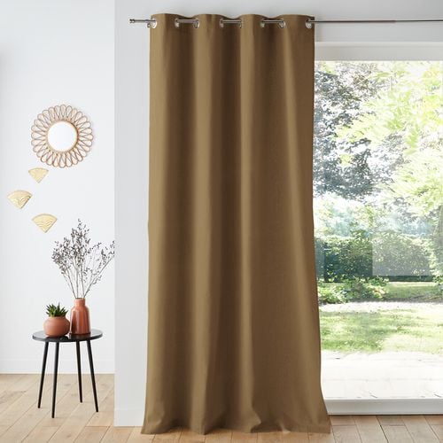 Tenda Lino/cotone Occhielli, Taïma Taglie 350 x 150 cm - la redoute interieurs - Modalova