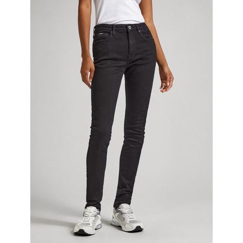 Jeans Skinny, Vita Alta Donna Taglie W25 L32 (US) - 38 (IT) - pepe jeans - Modalova