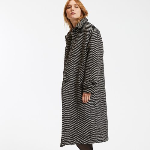 Cappotto lungo grafico, pieno inverno - LA REDOUTE COLLECTIONS - Modalova