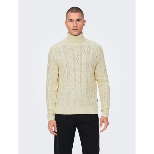 Maglione Dritto Dolcevita Phil Uomo Taglie XS - only & sons - Modalova