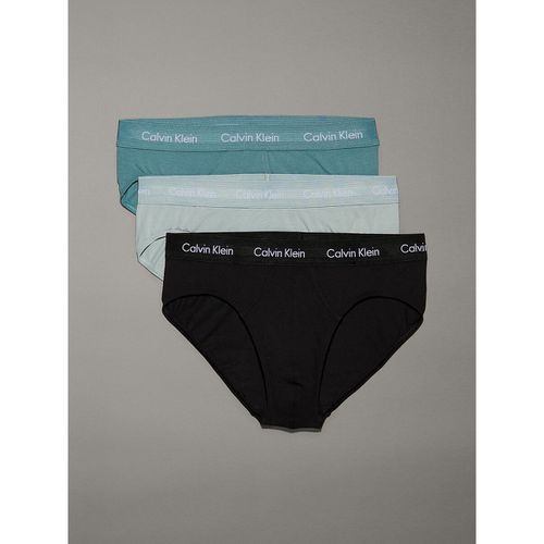 Confezione Da 3 Slip Tinta Unita Uomo Taglie M - calvin klein underwear - Modalova