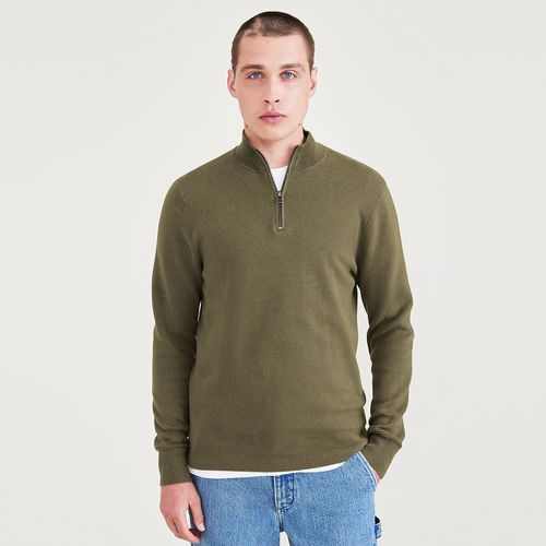 Maglione Dolcevita Con Mezza Cerniera - dockers - Modalova