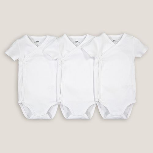 Confezione da 3 body in cotone bio prematuro-2 anni - LA REDOUTE COLLECTIONS - Modalova