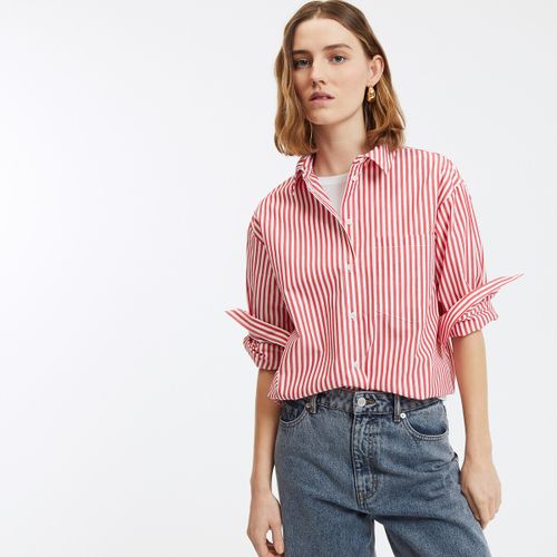 Camicia in cotone a righe, Signatures MARLÈNE - LA REDOUTE COLLECTIONS - Modalova