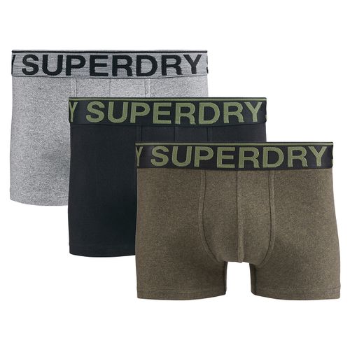 Confezione Da 3 Boxer Tinta Unita Uomo Taglie XXL - superdry - Modalova