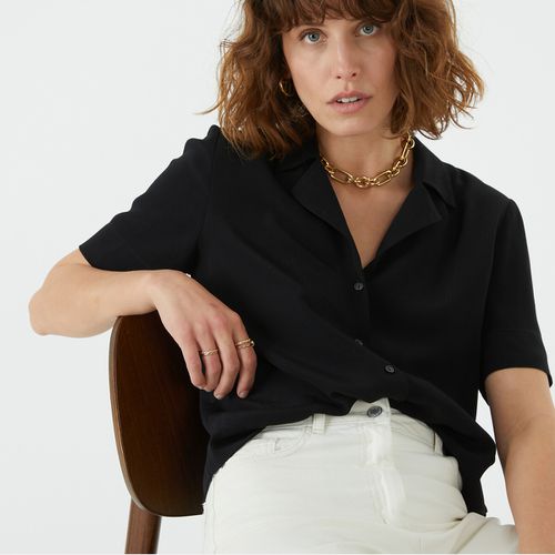 Camicia collo a revers - LA REDOUTE COLLECTIONS - Modalova