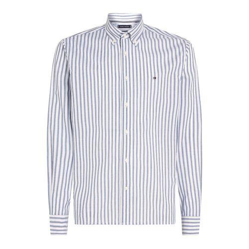 Camicia popeline rigata - TOMMY HILFIGER - Modalova