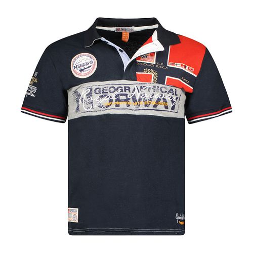 Polo Dritta Maglia Piqué Kidney Uomo Taglie L - geographical norway - Modalova