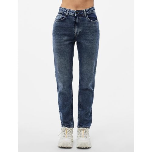 Jeans Dritti, Vita Alta Donna Taglie W25 L32 (US) - 38 (IT) - pieces - Modalova