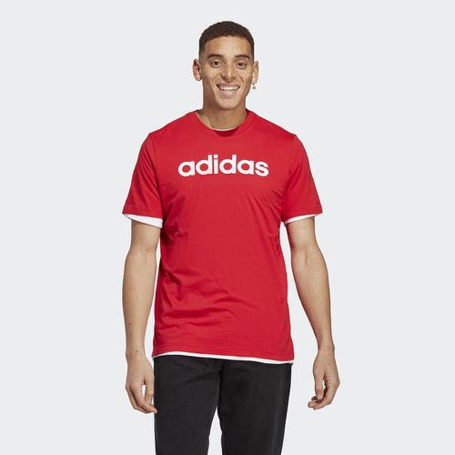 T-shirt con stampa del logo Adidas Essentials - ADIDAS SPORTSWEAR - Modalova