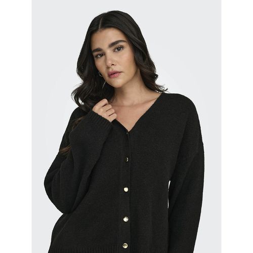 Cardigan scollo a V, maniche lunghe - JDY - Modalova